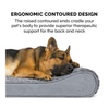 CPS Washable Orthopedic Dog Beds Luxury Pet Bed For Dog